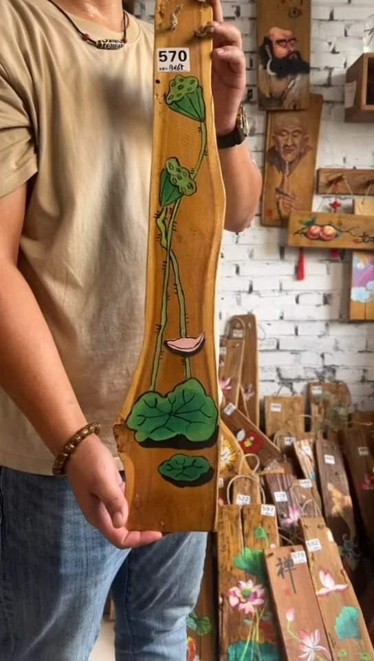 【闪购商品】桃核吊坠570号木板画