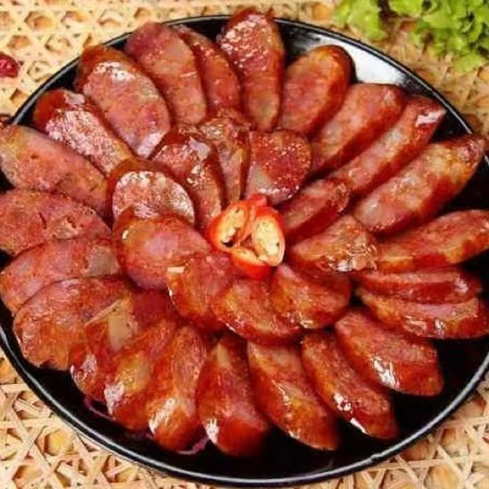 四川农村散养粮食猪香肠500g 麻辣 广味 糯米 袋装散装3个口味