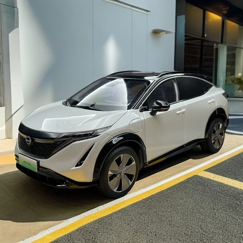 【日产尼桑  ARIYA 】合金车模1:18收藏级车模合金摆件玩具礼品高端