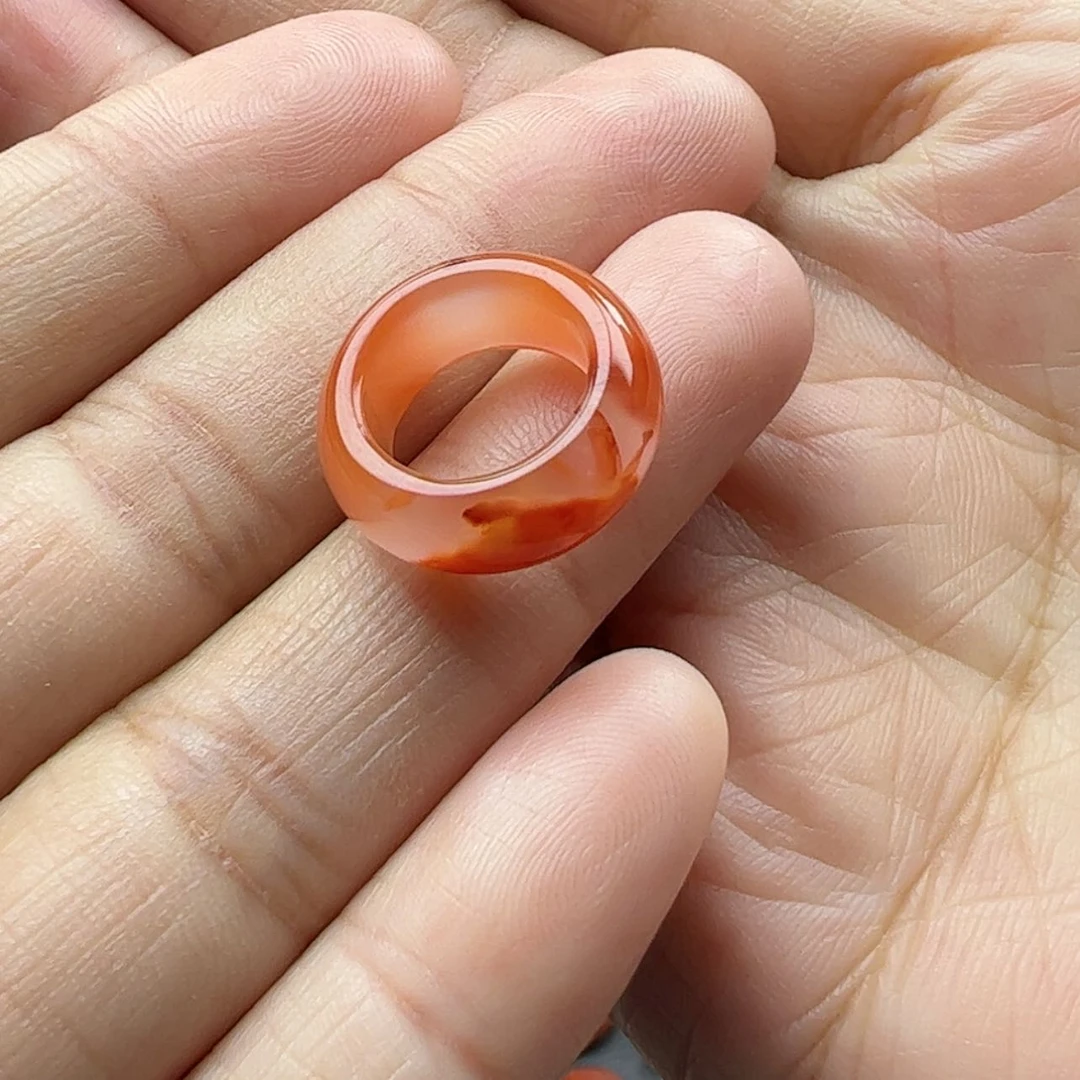 【闪购商品】南红玛瑙珠宝奇石未镶嵌奈*冰飘跑环福利价