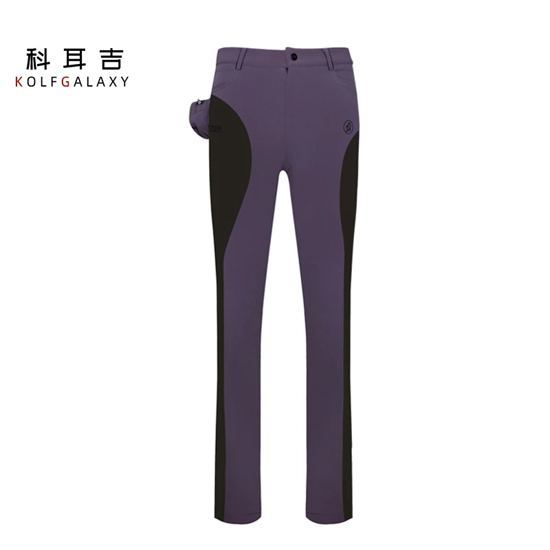 科耳吉高尔夫女士裤子女装秋冬新款加绒休闲裤子修身显瘦时尚球裤