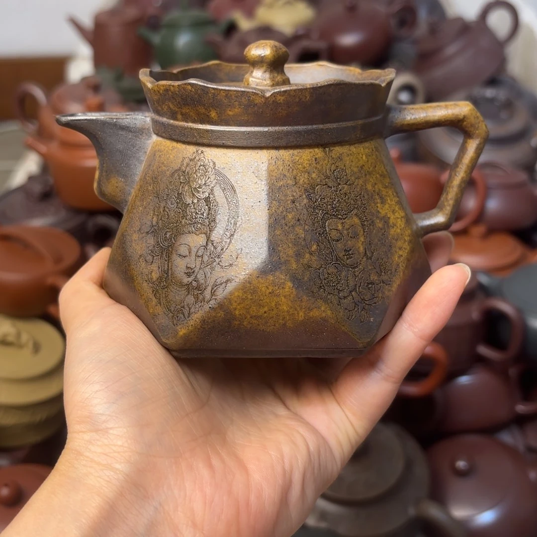 紫砂茶壶铁质跳砂起痘