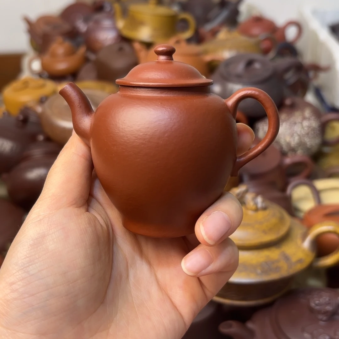 紫砂茶壶收缩纹微瑕疵