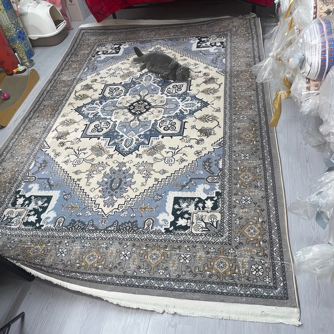 尺寸300*500天鹅绒材质地毯茶几垫地毯家用地毯床边毯书房地垫