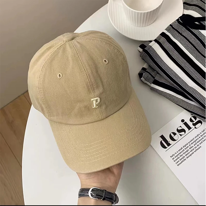 夏夏家推荐时尚百搭洋气质感字母印花韩版街头日系in简约帽子