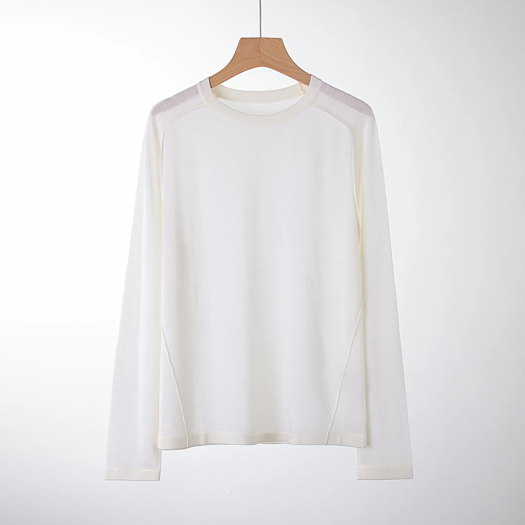 【主流风】高端德国杨子纱100%全羊毛极简大气款女士春季羊毛衫