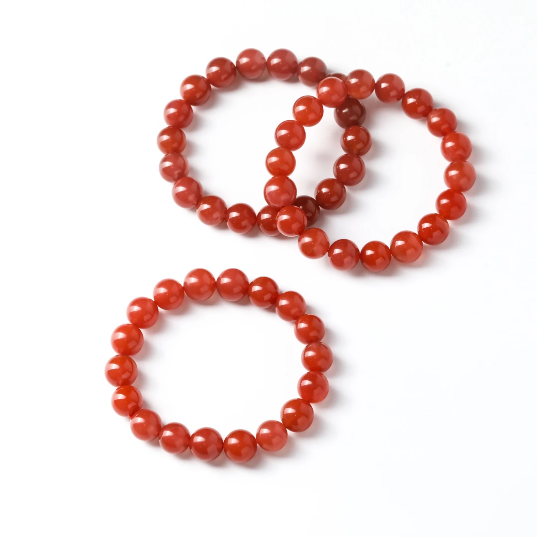 保山南红原矿单圈手串约11mm34-36g多样性发货，发其一15240630-27