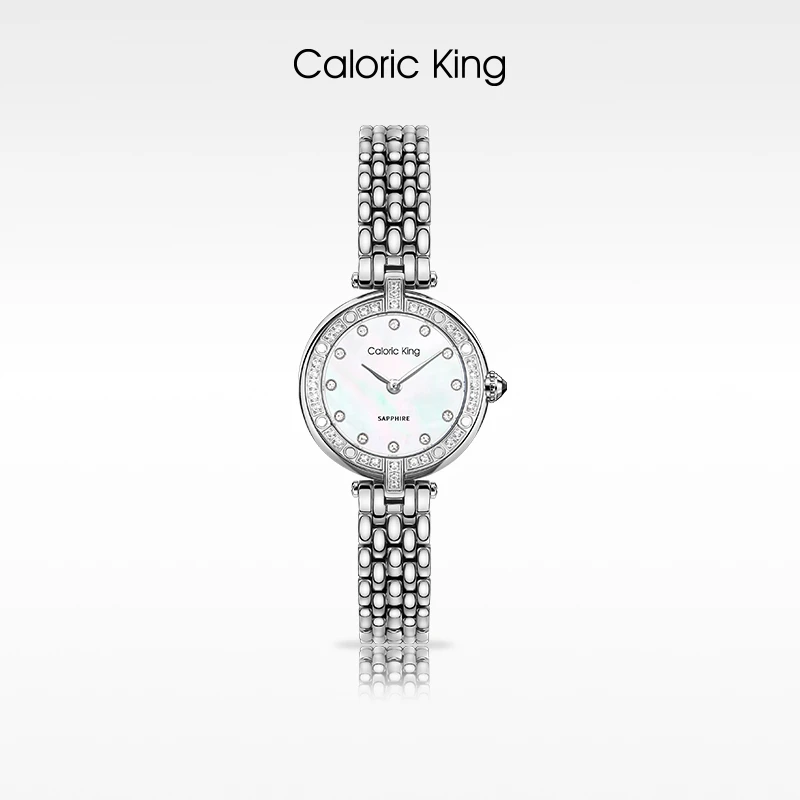 Caloric King智雅系列深海母贝瑞士机芯女士腕表