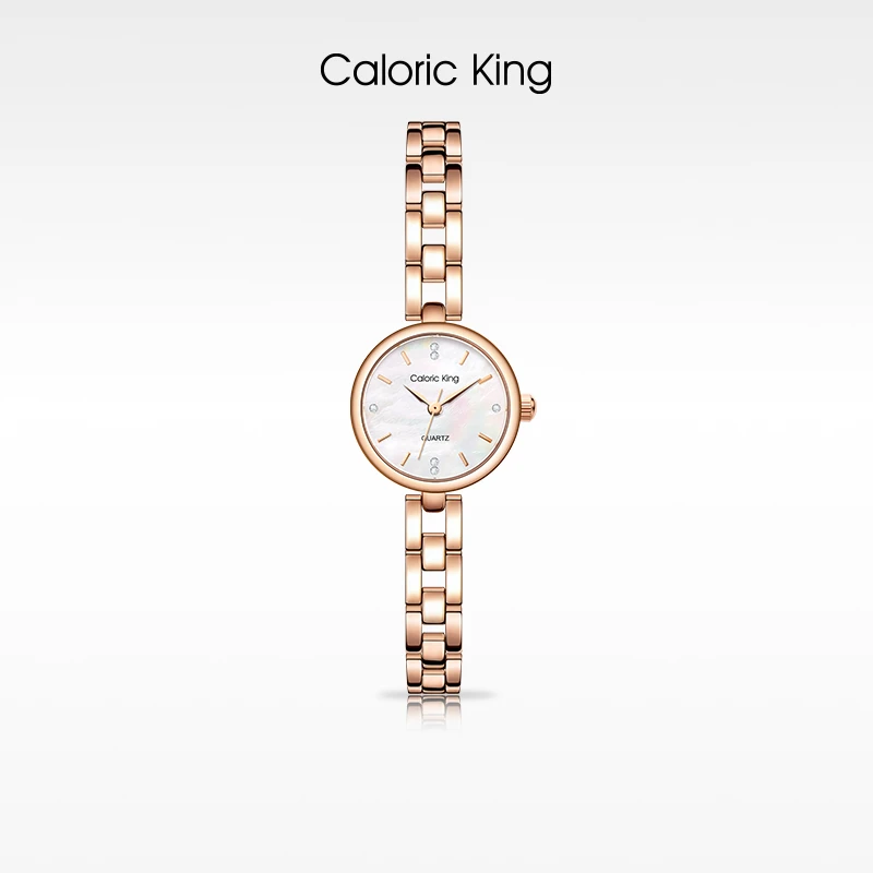 Caloric King致简时尚小巧表盘高端气质手表女士腕表