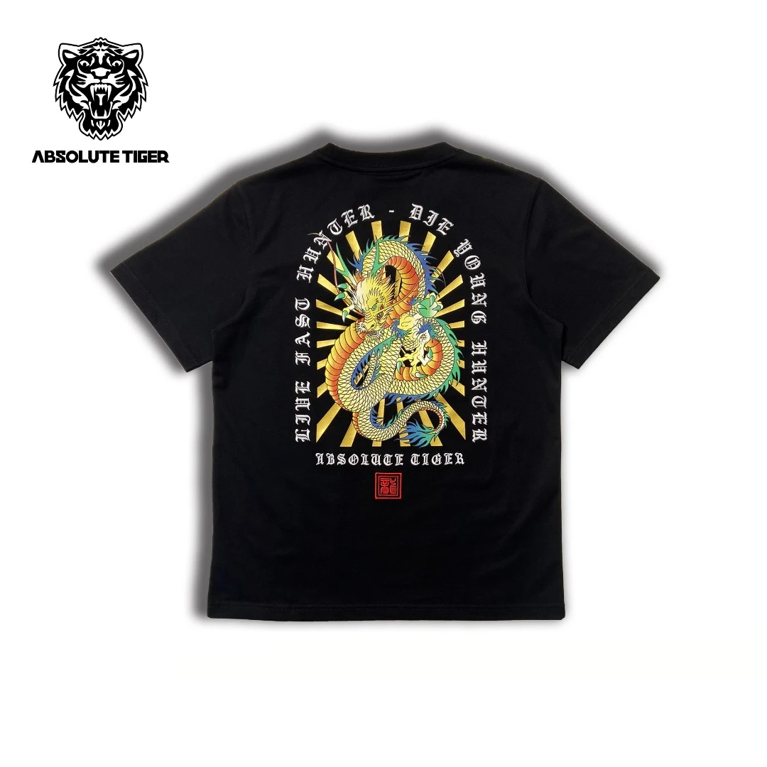【断码福利】ABSOLUTE TIGER刺绣印花T恤230g轻奢305