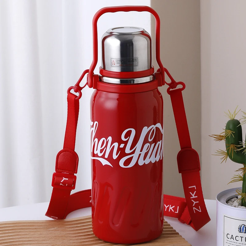 可乐杯SUS316不锈钢大容量保温杯创意高颜值外带便携防漏