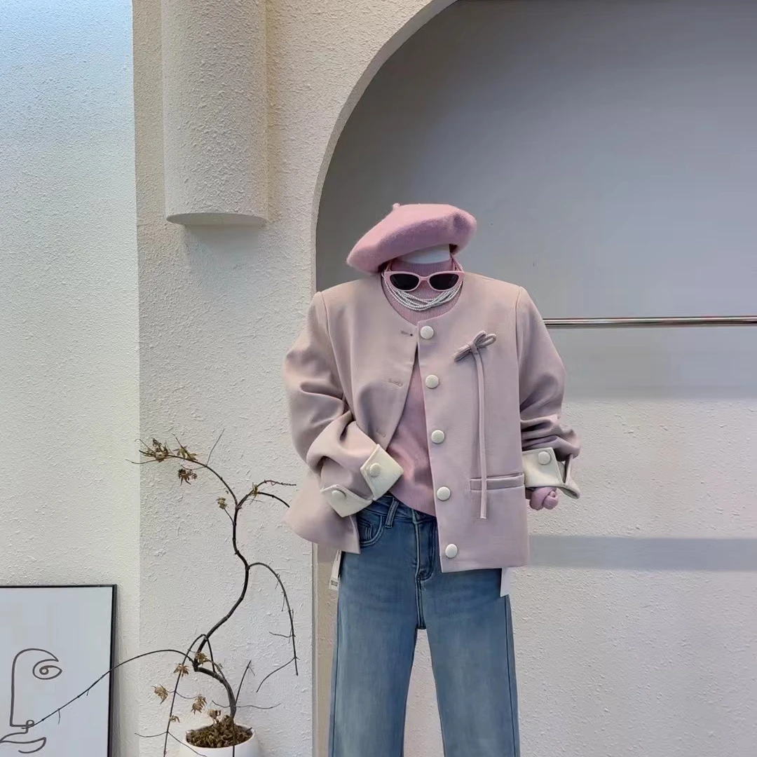 【苏兰文】气质百搭外套-7706