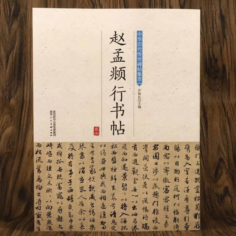 赵孟頫行书帖 学生成人临摹临帖书法临摹字帖临摹临帖练习书籍