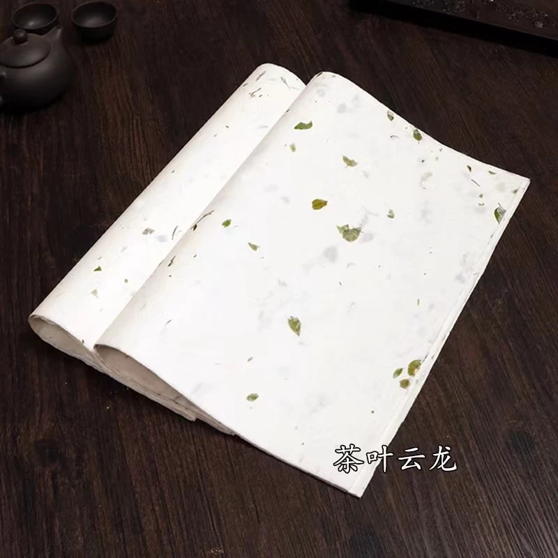 耕心草堂书法国画美术专用花草云龙皮纸半生半熟小楷山水传统手工
