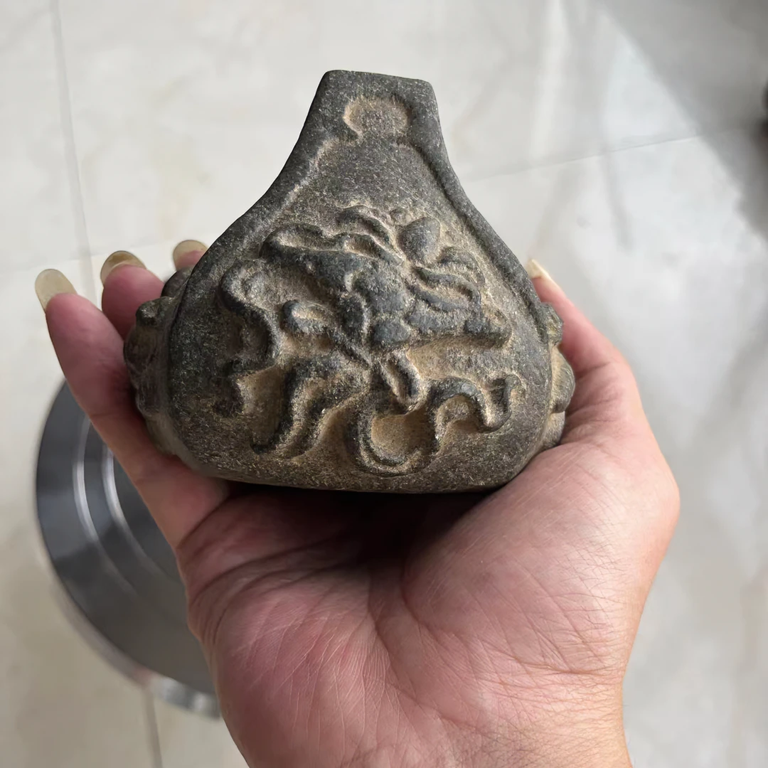 福建绿豆青八宝完整是老石权