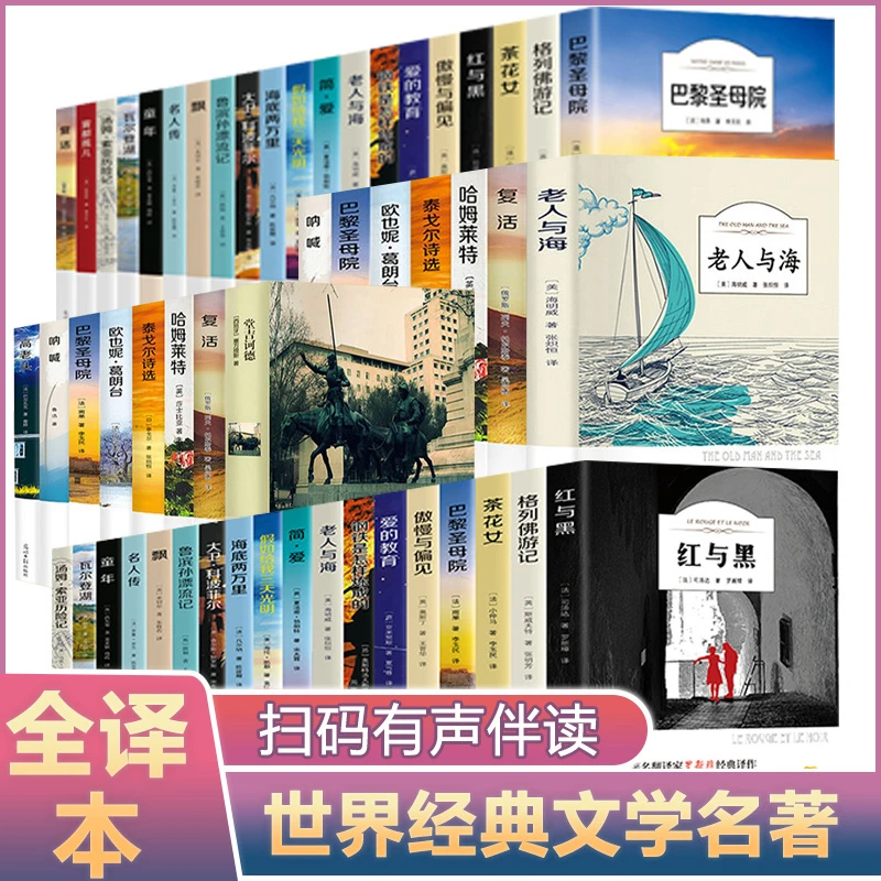 包邮傲慢与偏见 柳林风声 小王子 巴黎圣母 文学名著青少年课外书