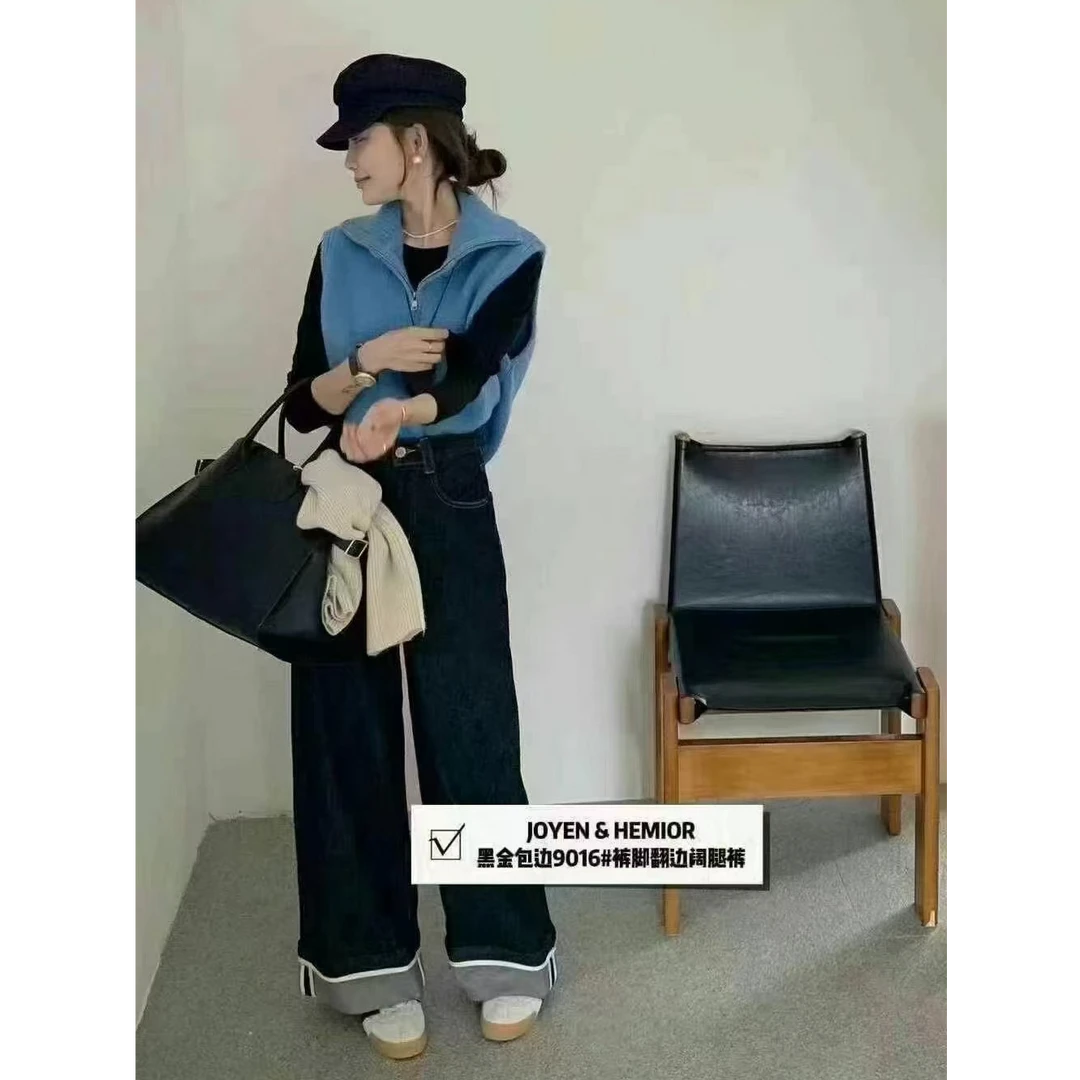 2025年春款显瘦遮肉牛仔裤 不零售只批发