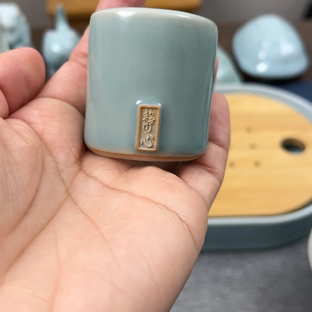 【闪购商品】瓷仿古扳指盖置