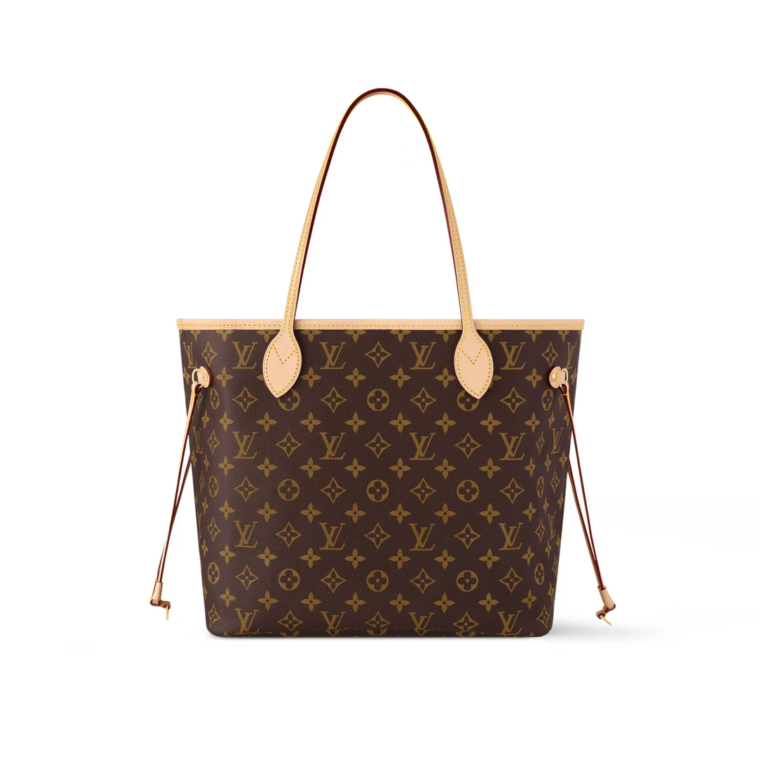 99新 LV lv老花NF中号芯片款/neverfull