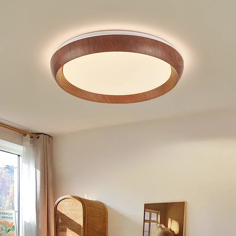 中古奶油风美式复古吸顶灯灯具客厅简约高级感餐厅书房卧室灯