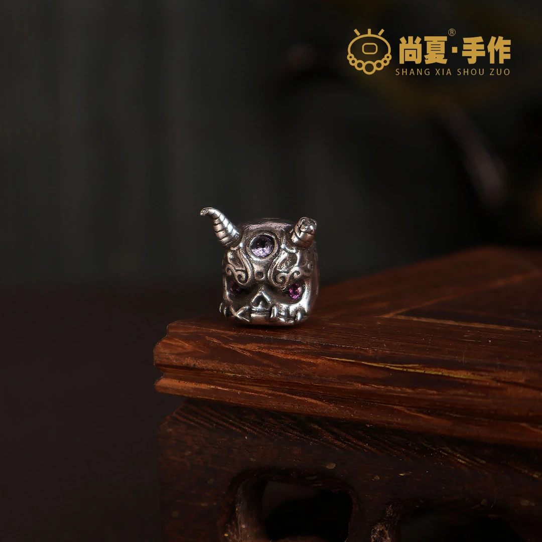 断角阿呆吊坠PS085