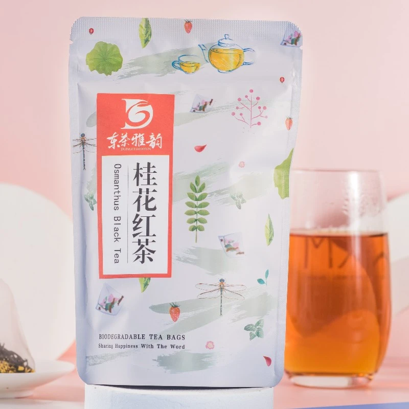 东茶雅韵桂花红茶三角茶包原叶袋泡茶叶调味茶组合花茶可冷泡冷萃