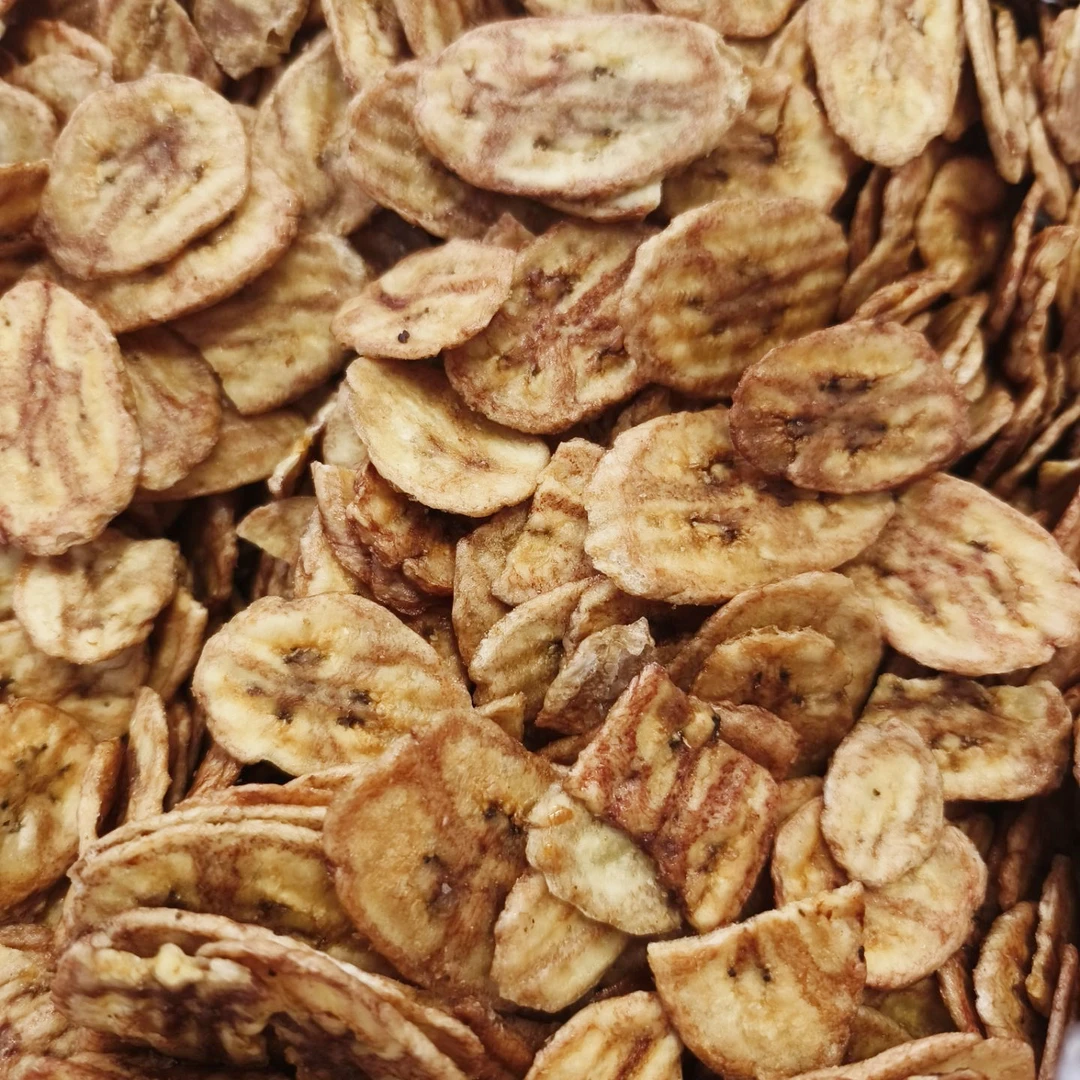 易碎泰国烤蕉片碳烤香蕉片