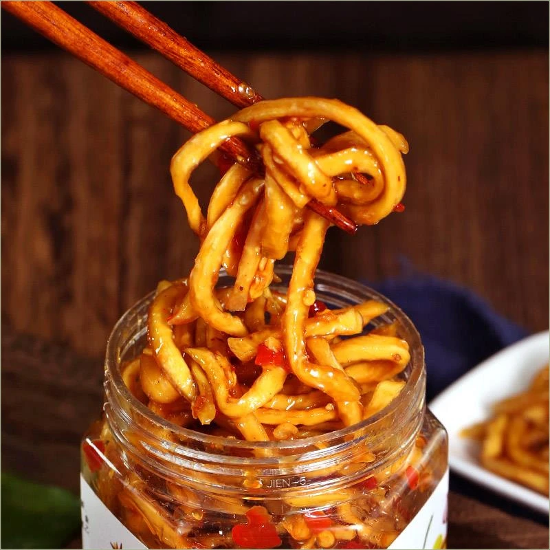 香辣木瓜丝干酱菜即食开胃下饭菜木瓜条木瓜丁咸菜榨菜特产笋0g