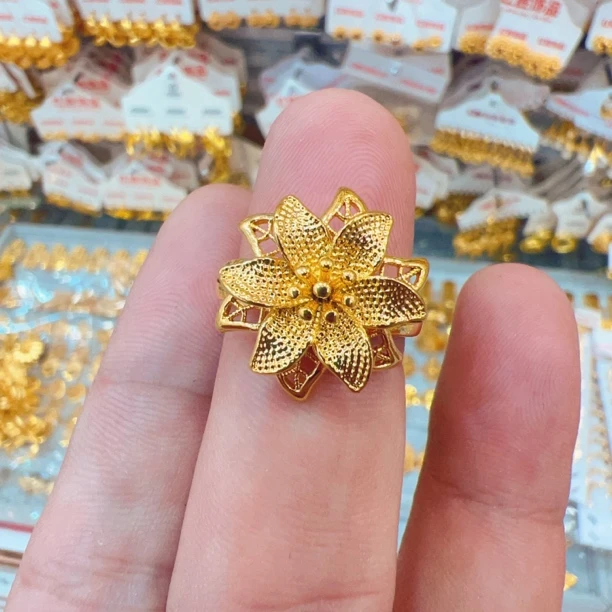 铜合金戒指 时尚可调节戒指（096）