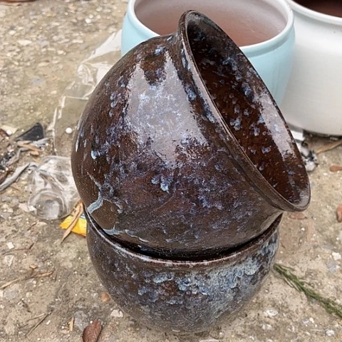红陶20CM以下瑕疵高18口20
