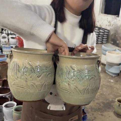 红陶20CM以下瑕疵高20口16