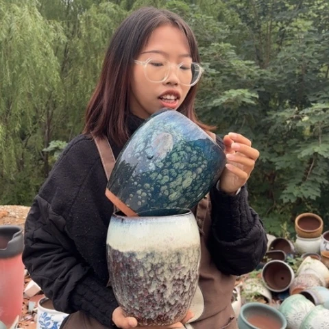 红陶20CM以下微瑕疵高20口16