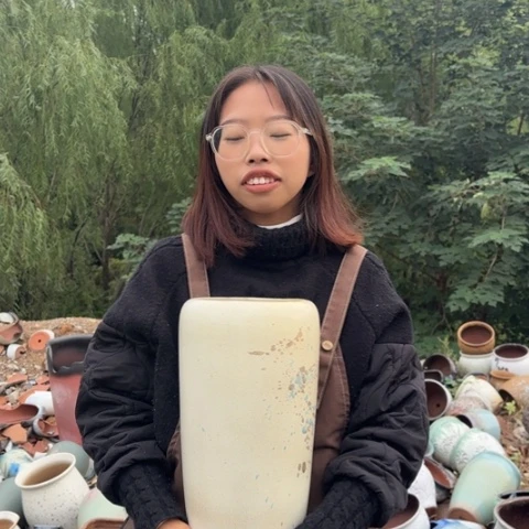 红陶20CM以下微瑕疵高37口15