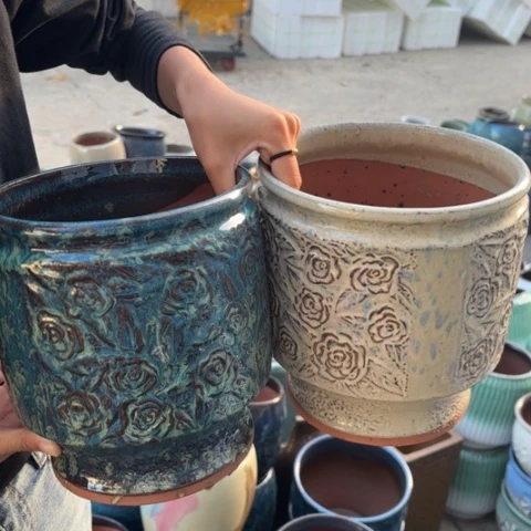 红陶20CM以下瑕疵高20口18