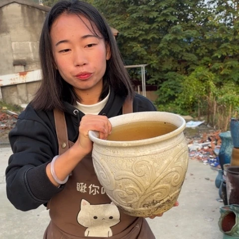 红陶20CM以下瑕疵高18口20