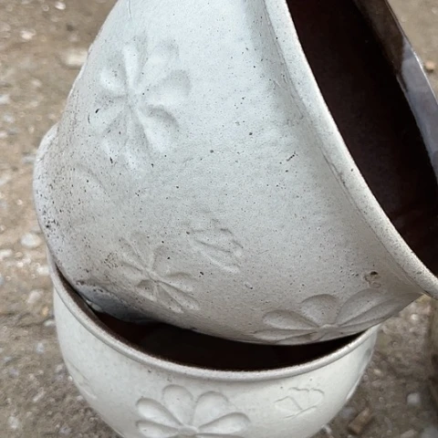 红陶20CM以下瑕疵高18口21