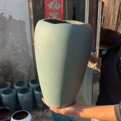 红陶20CM以下瑕疵高30口18