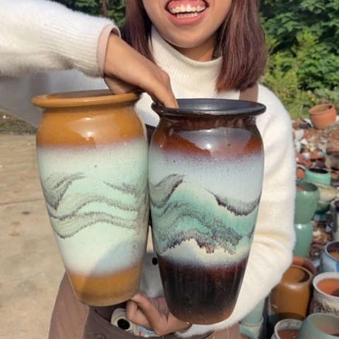 红陶20CM以下正品高27口14