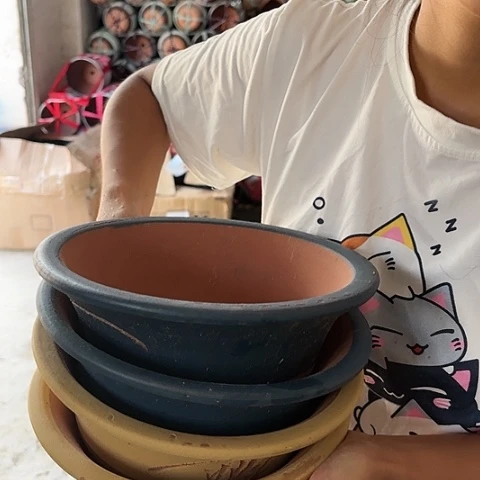 红陶20CM以下微瑕疵高9口22
