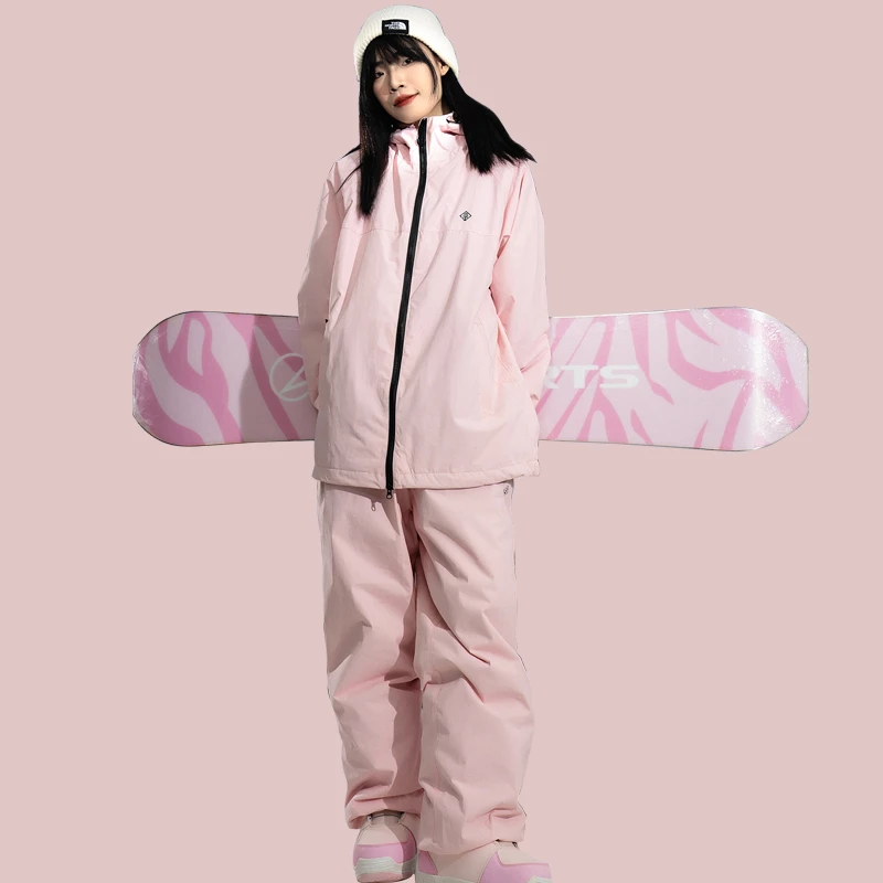 滑雪服2023新款防水风女双板单板保暖耐磨滑雪衣男女外套