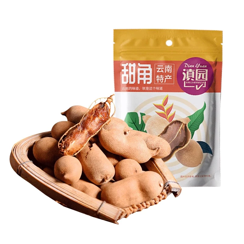 西双版纳特种甜角360g*2袋 新鲜大甜角休闲零食果肉饱满皮薄即食