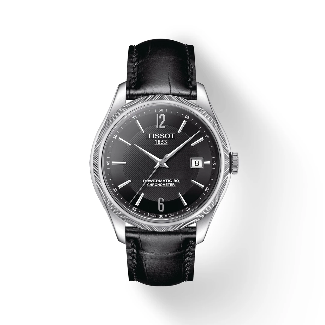 Tissot/天梭宝环手表全自动皮带机械男表天文台名表经典商务气质