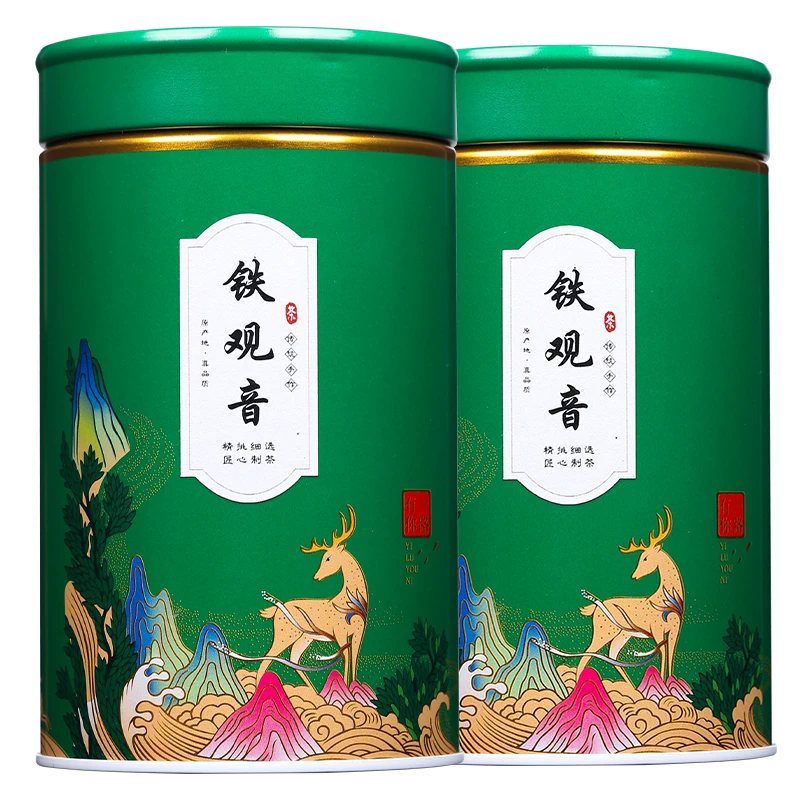 安溪乌龙茶铁观音茶叶新茶茶农直销 浓香型罐装