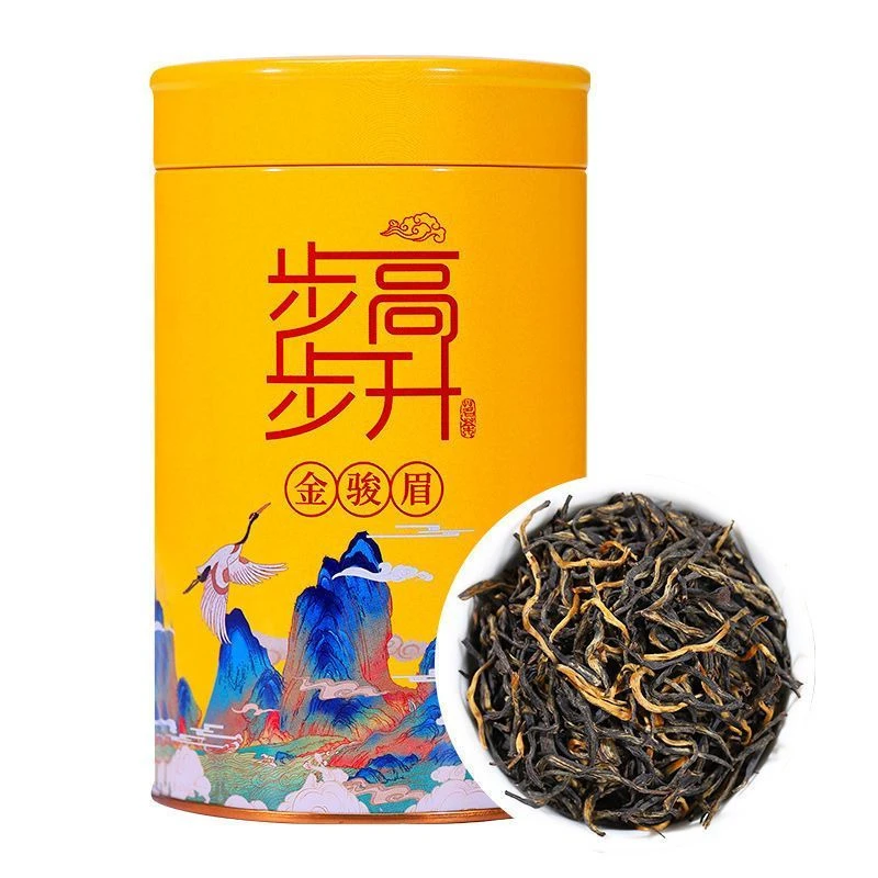 金骏眉红茶新茶花香浓郁蜜香金骏眉茶叶浓香型红茶茶叶罐装125克