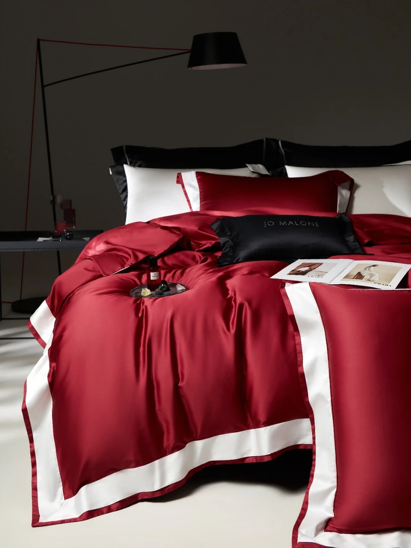 七纺-祖马龙【棉中奢品-埃及长绒棉】【80S*80S】密度380TC四件套