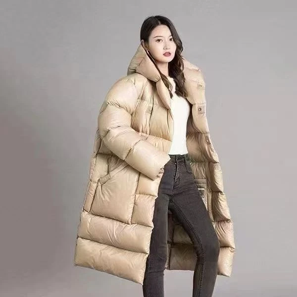 【女款御寒神器】95%蓬松度FP800白鹅绒羽绒服休闲保暖轻柔