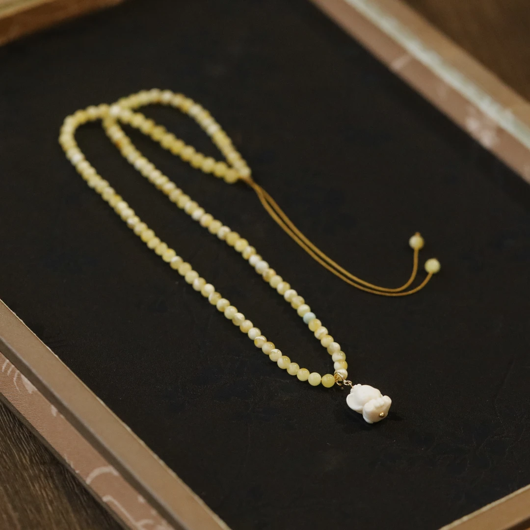 麦麦【闲月秋桂】猛犸小象 吊坠 多样性发货其一