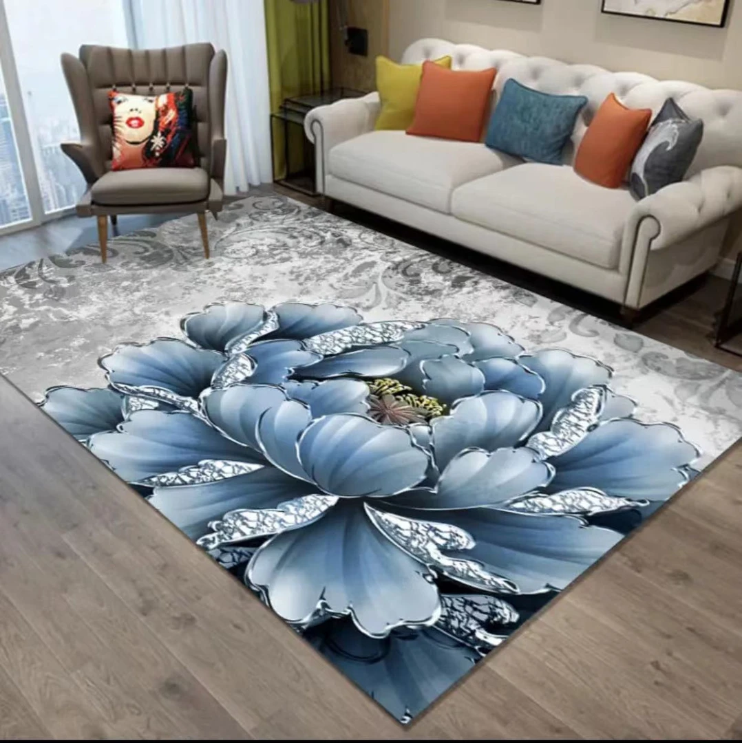 【熙熙地毯】地毯床边毯茶几垫地毯家用书房大面积水晶绒