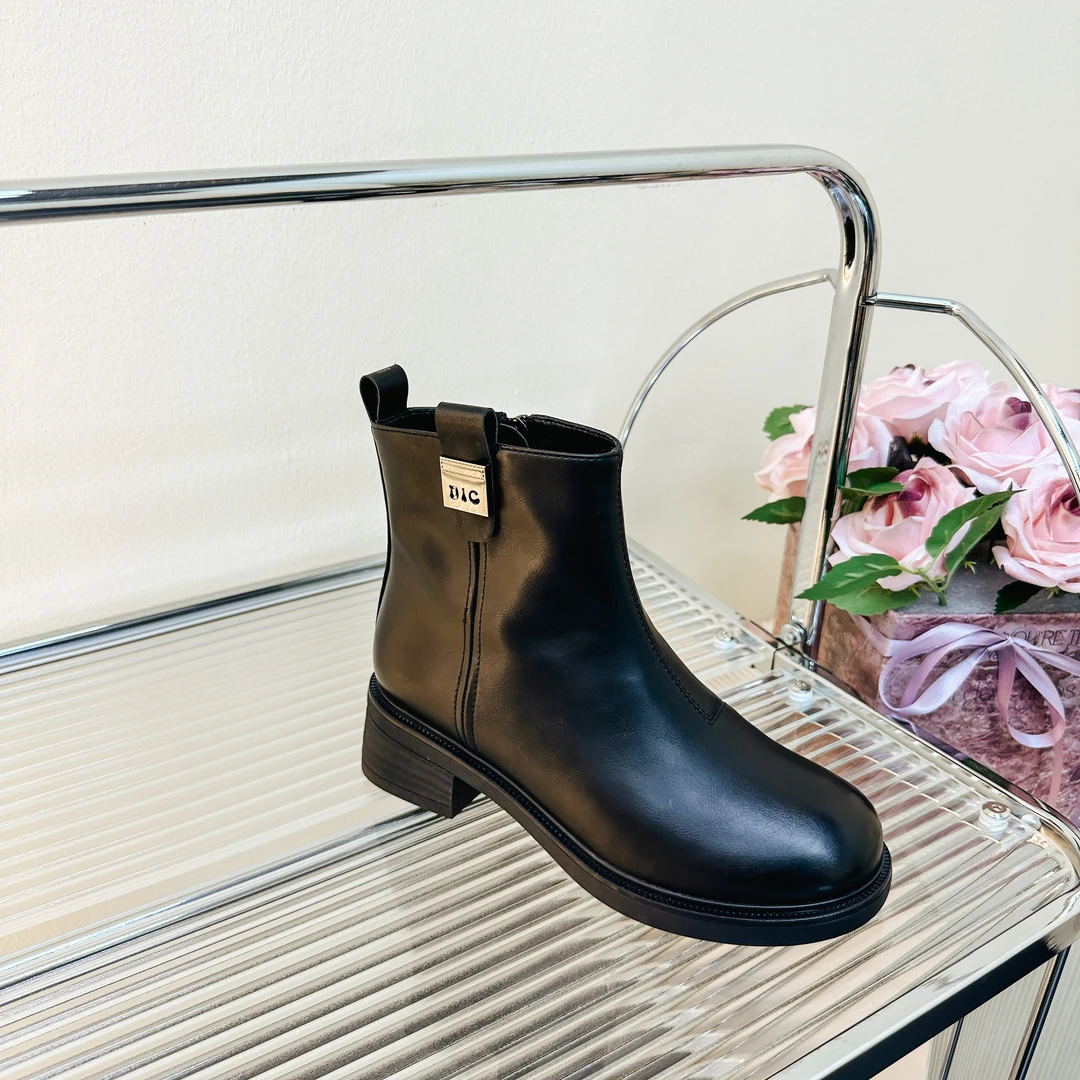 M195-2英伦风女鞋切尔西靴时尚百搭2024秋冬新款时尚靴