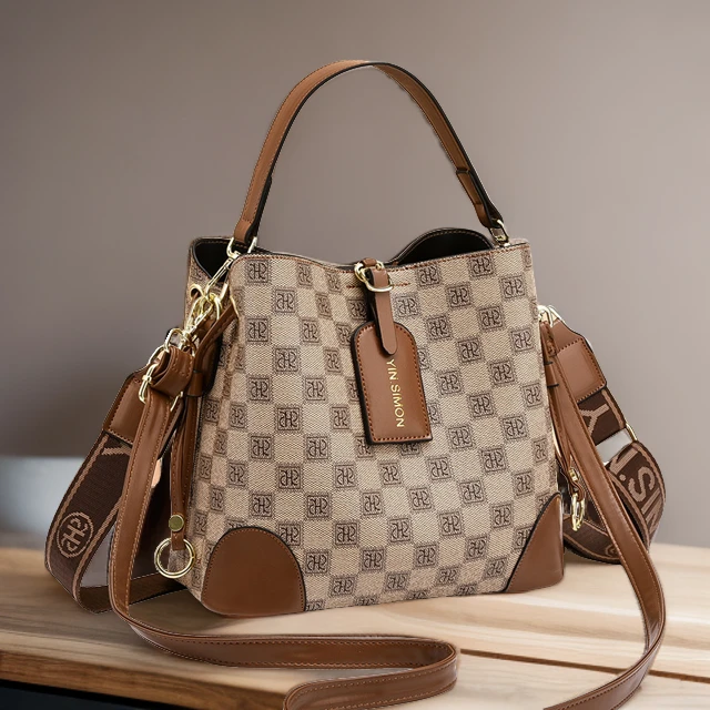 【女包】新款时尚斜挎肩包水桶包新款洋气小众女士手提单肩百搭秋冬